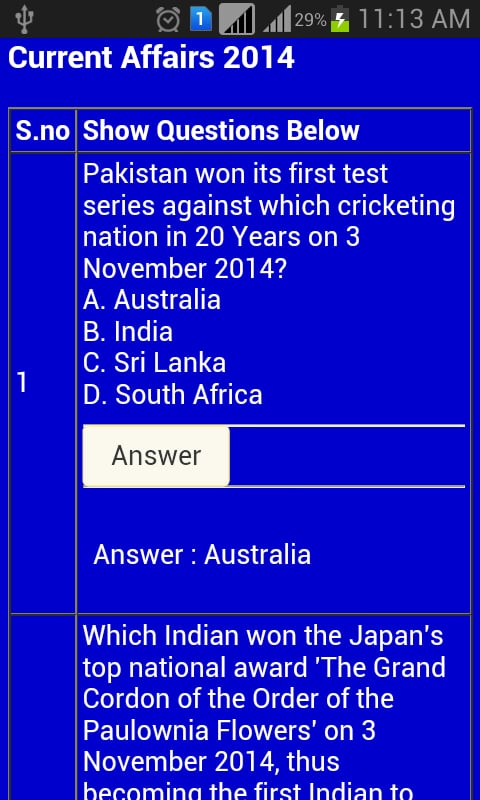 current affairs 2014截图1