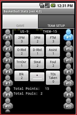 Basketball Stats Lite截图4