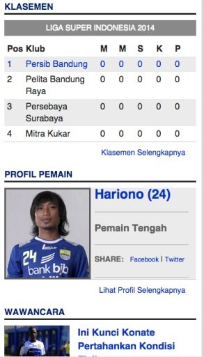 Persib Bandung News截图2