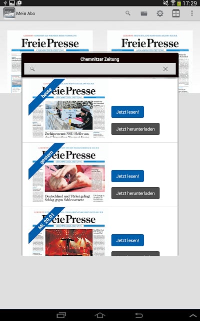 Freie Presse E-Paper截图4