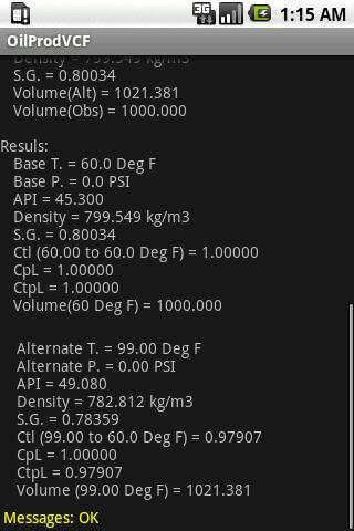 Petroleum Volume Correction Lt截图2