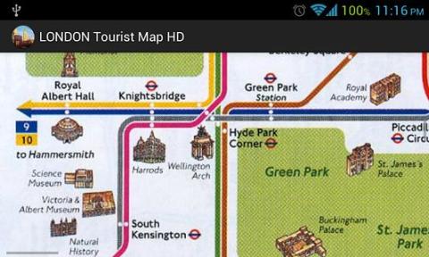 LONDON Tourist Map HD截图3