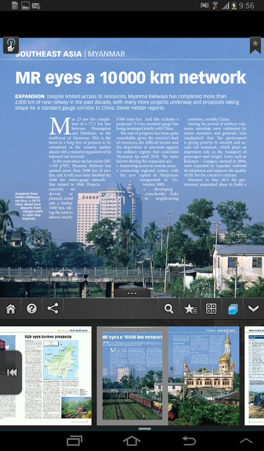 Railway Gazette Tablet Edition截图9