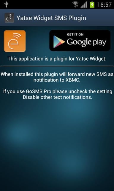 Yatse SMS Plugin截图1