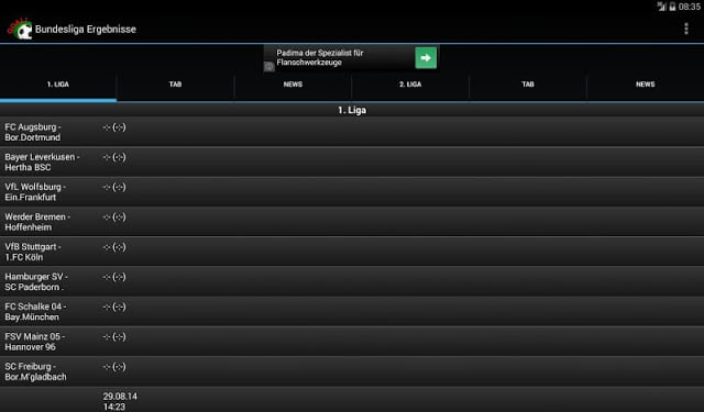 Bundesliga Ergebnisdienst截图1