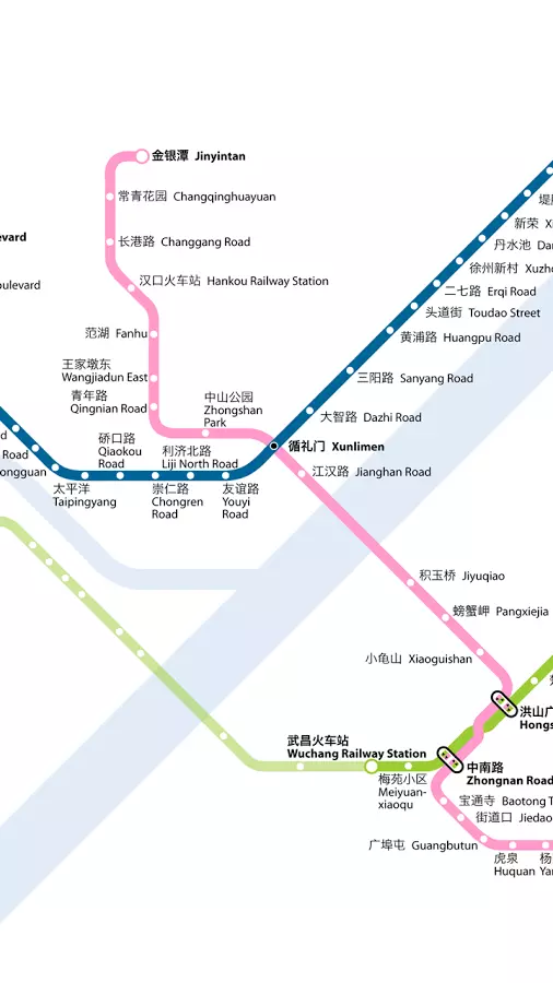 武汉地铁路线图截图1