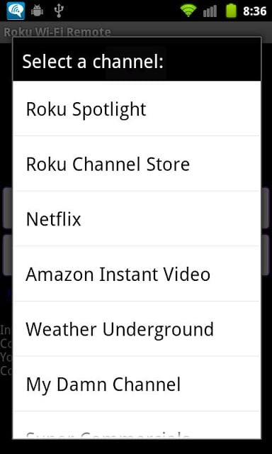 Rfi - remote for Roku players截图4