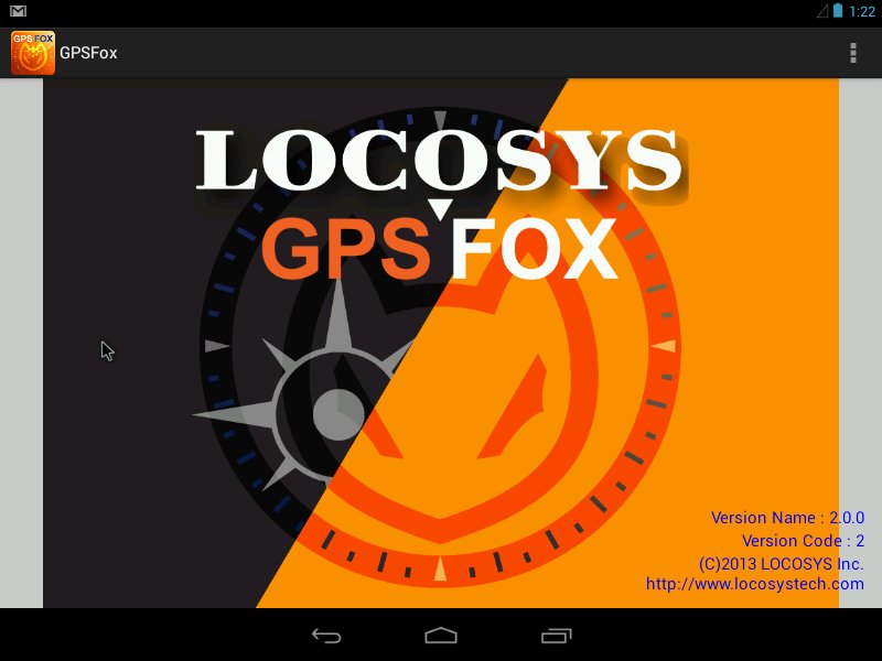 LOCOSYS GPSFox App截图3