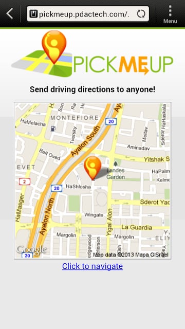 PickMeUp - Send your location截图3