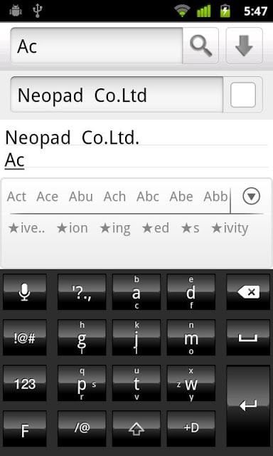 Neopad English截图2