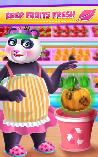 Panda Supermarket Kids Game截图2