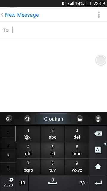 Croatian for GO Keyboard截图7