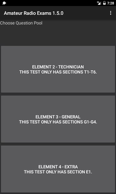 Amateur Radio Exams 1.5.0截图3