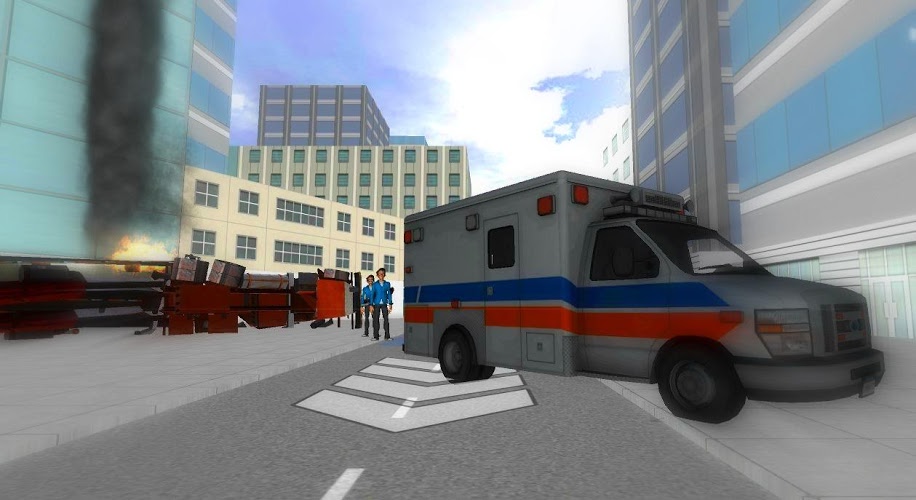 Ambulance Parking Rescue Duty截图2