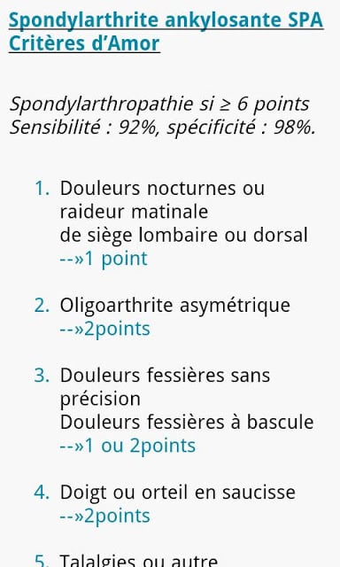 Maladies de syst&egrave;me : Crit&egrave;res截图4