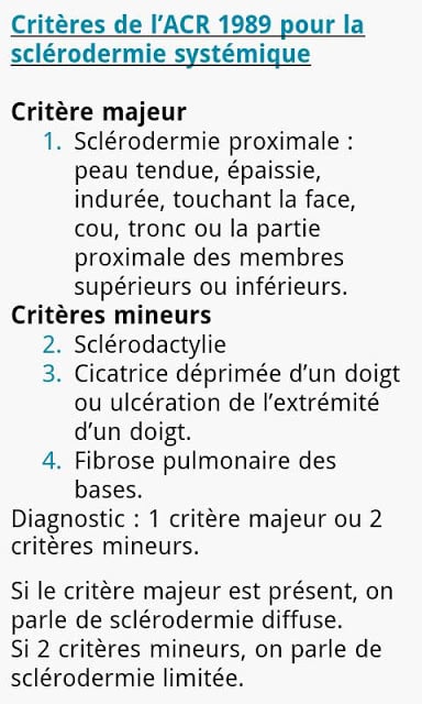 Maladies de syst&egrave;me : Crit&egrave;res截图2