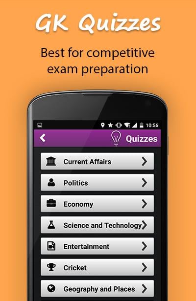 GK &amp; Current Affairs Quiz 2016截图3