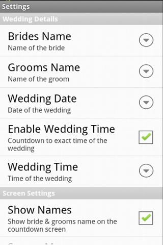 My Wedding Countdown截图3