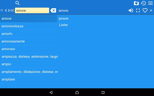 Italian German Dictionary Free截图4
