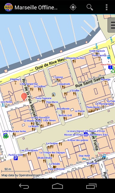 Marseille Offline City Map截图4