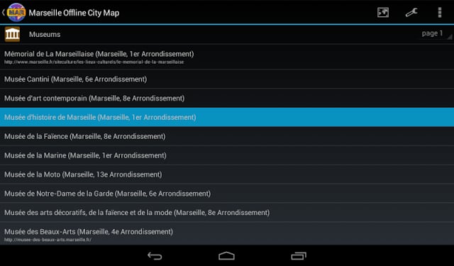 Marseille Offline City Map截图11