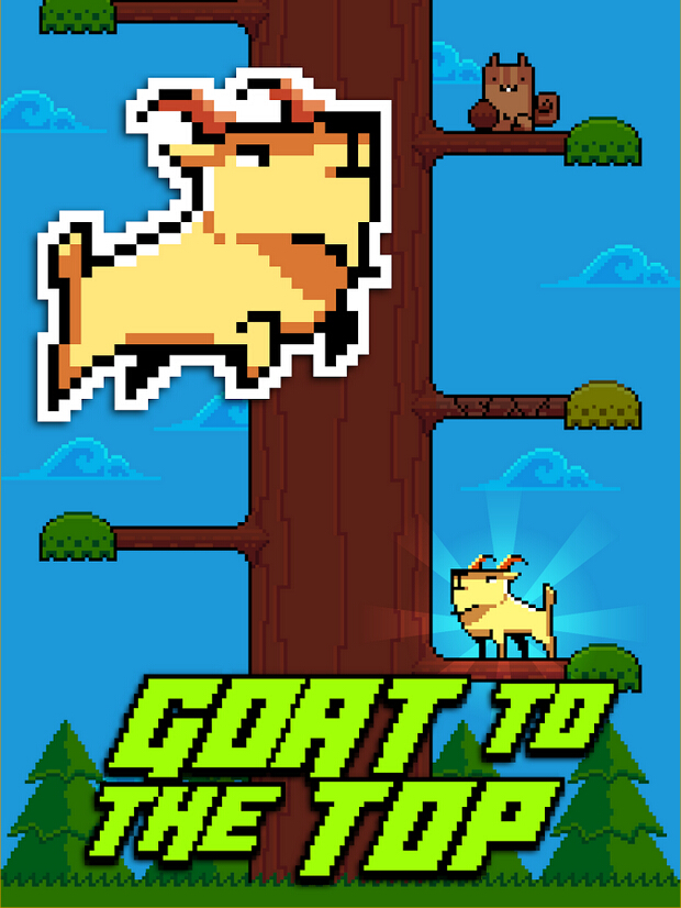 Goat Up! Climb Timber Trees截图2