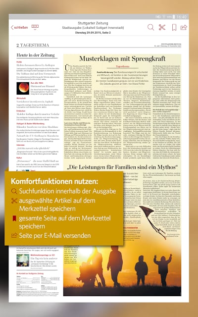 Stuttgarer Zeitung ePaper截图6