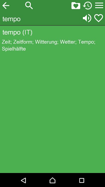 Italian German Dictionary Free截图9