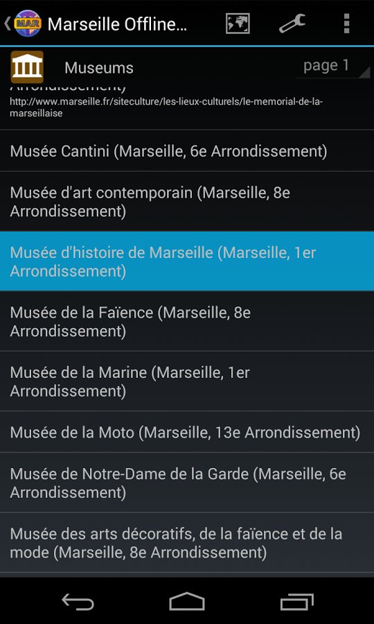 Marseille Offline City Map截图8