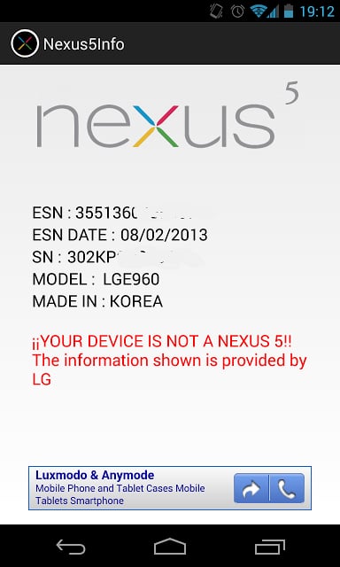 Nexus 5 Info截图2