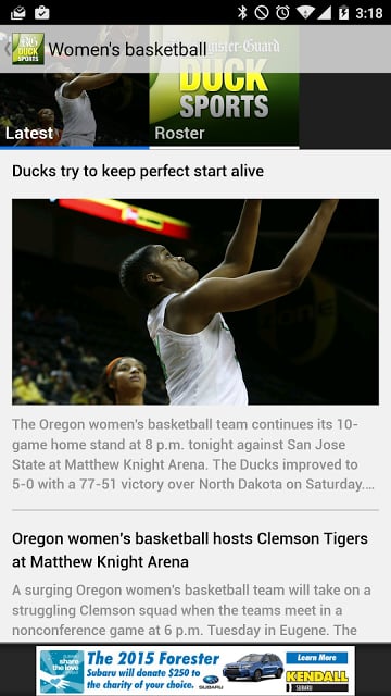 Oregon Duck Sports截图2