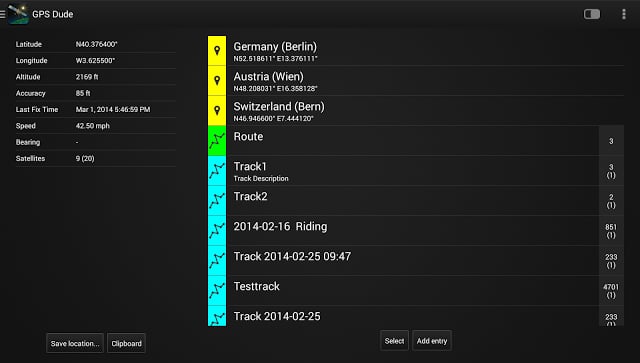 GPS Dude截图1