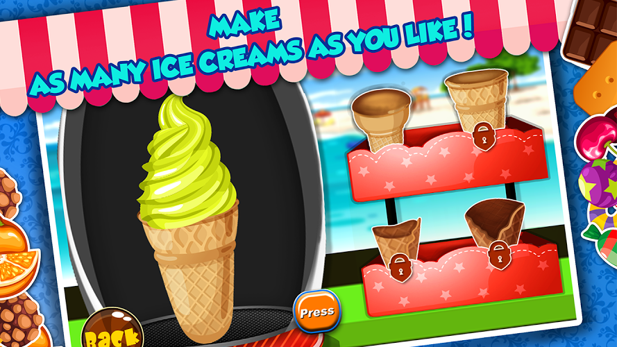 Ice Cream Dessert Maker截图2