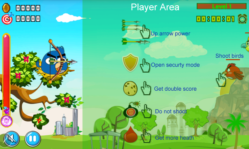 Shoot Angry Bird : Bird Defend截图4