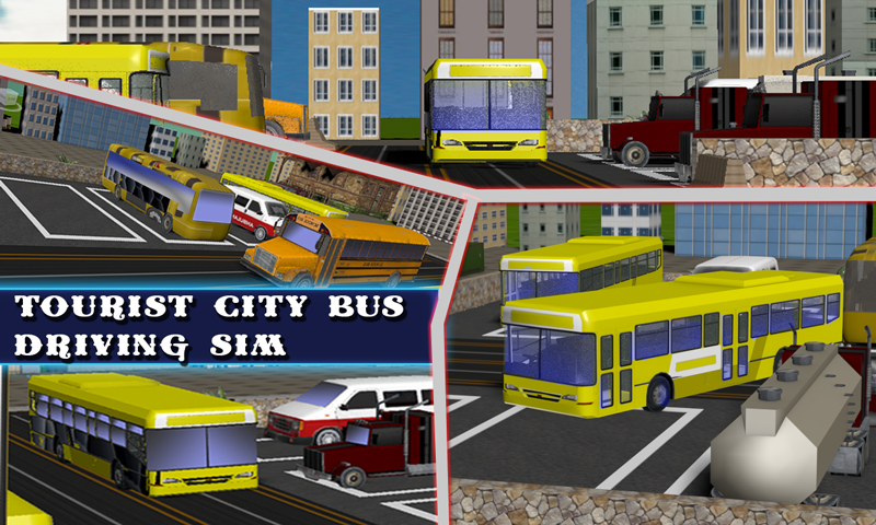 Downtown bus drive 3d截图4