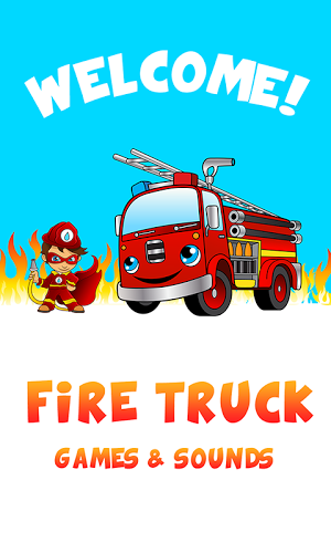 Fire Truck games for kids lite截图1