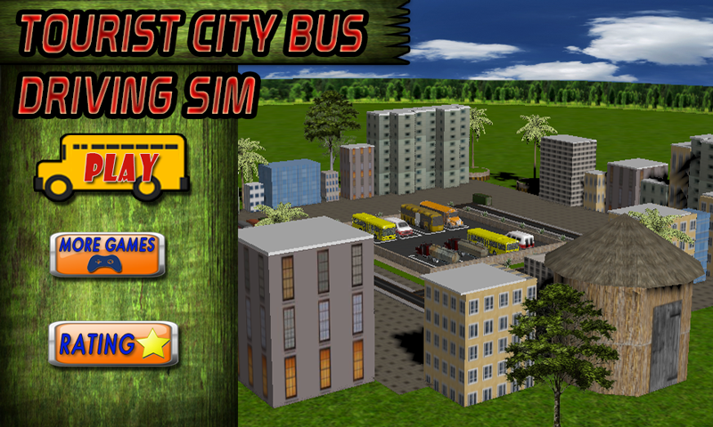 Downtown bus drive 3d截图3