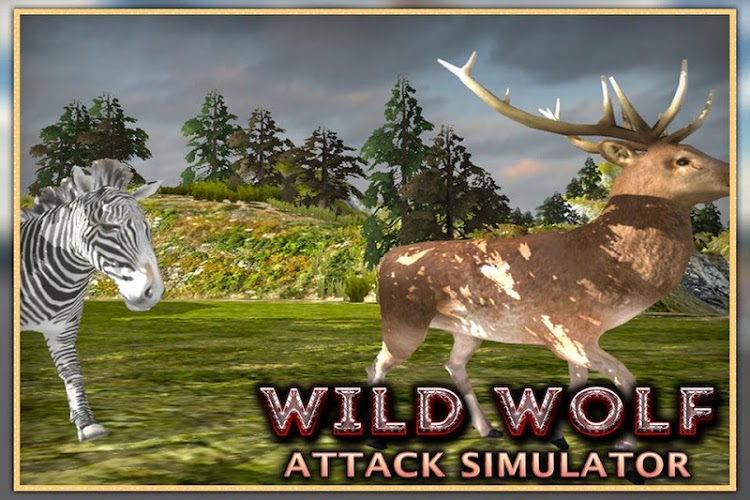 Wild Wolf Attack Simulator 3D截图2