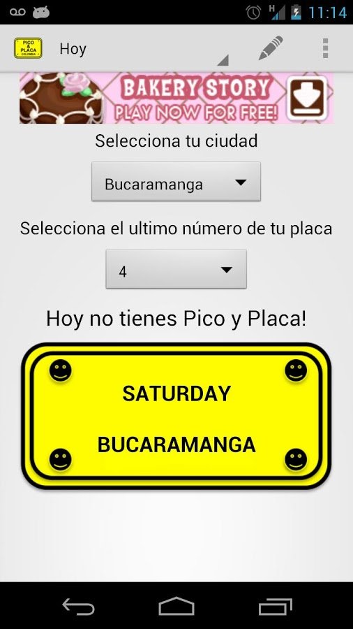Pico y Placa Colombia截图6