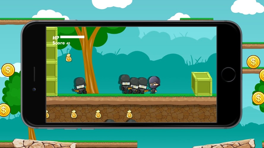 Ninja Mission World Game War 2截图2