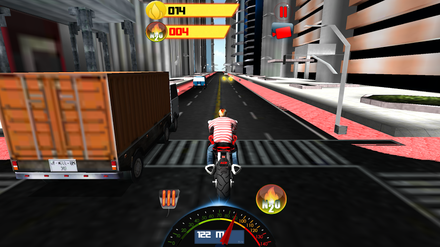 Motorbike Speed Traffic Racing截图3