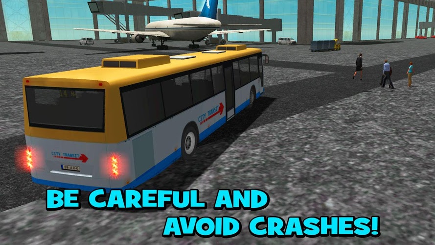 City Airport Bus Simulator 3D截图4