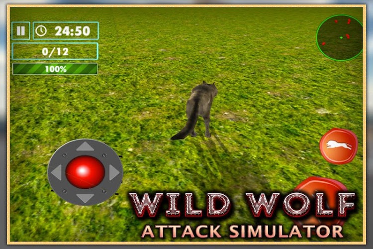 Wild Wolf Attack Simulator 3D截图1