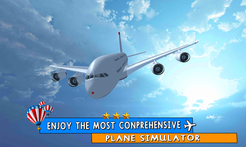 Plane Simulator 2016截图3