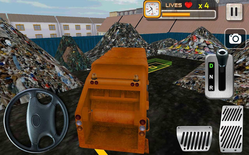 City Garbage Cleaner Truck 3D截图3