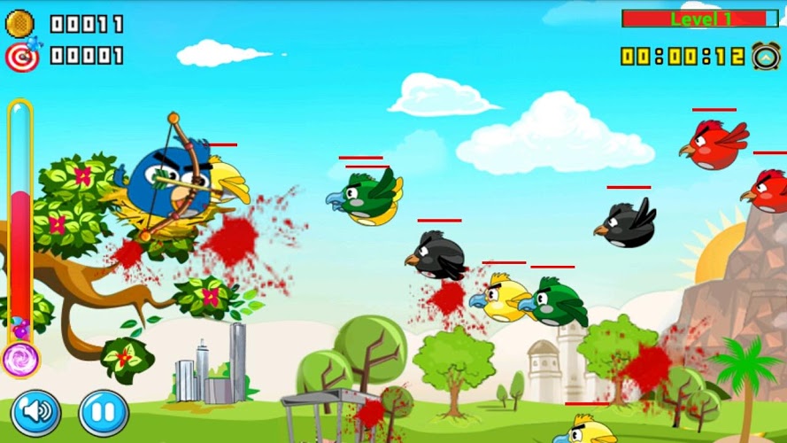 Shoot Angry Bird : Bird Defend截图2