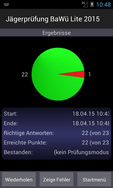 J&auml;gerpr&uuml;fung BaW&uuml; Lite 2016截图3
