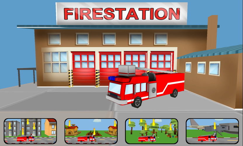 Kids Fire Truck截图1