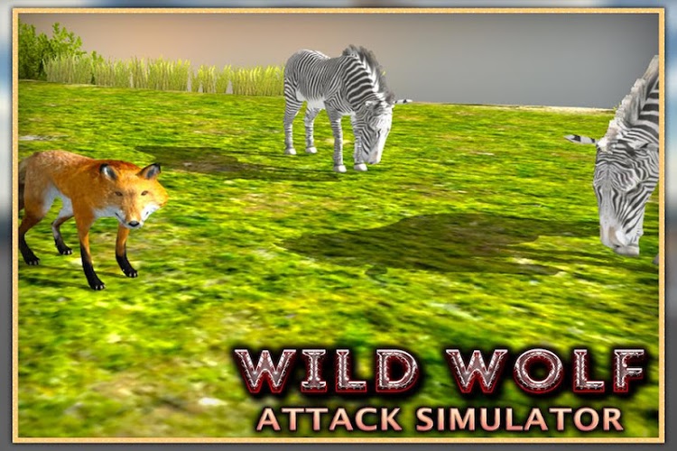 Wild Wolf Attack Simulator 3D截图3