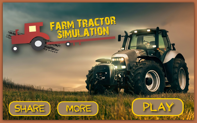 Farm Tractor Simulation Game截图1